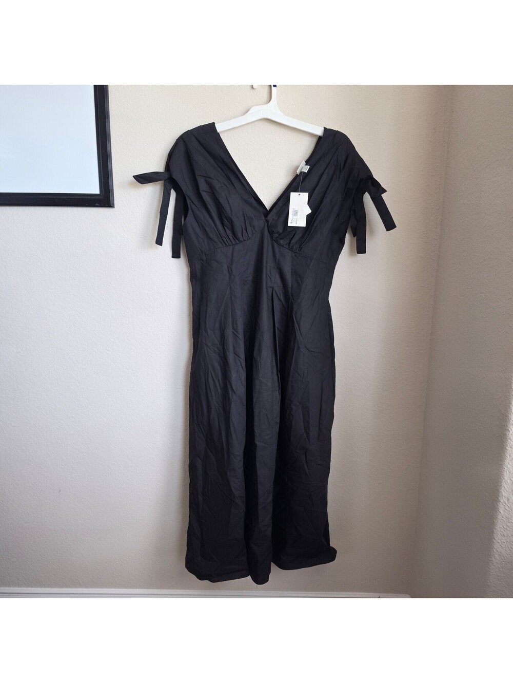 A New Day Women's Tie Shoulder Midi Dress L
